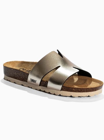 Sunbay Slippers "Jeel" goudkleurig