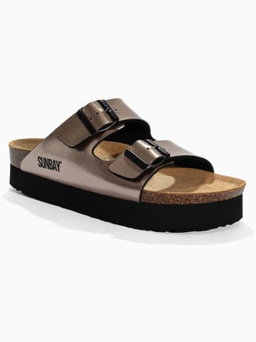 Sunbay Pantoletten "Edelweiß" in Gold