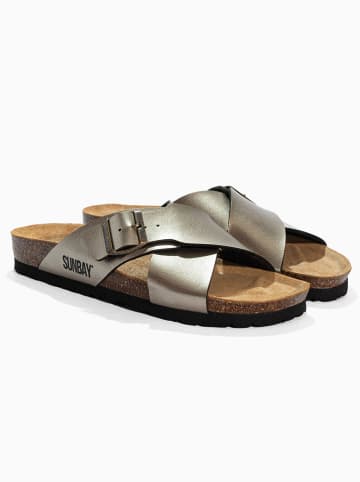 Sunbay Klapki "Iris" w kolorze złotym