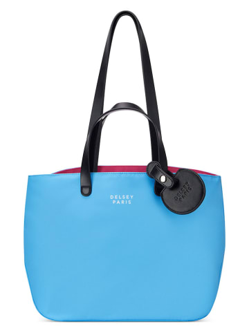 Delsey Torebka "Croisiere" w kolorze błękitnym - 37 x 26 x 20 cm