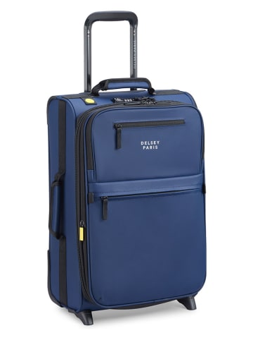 Delsey Walizka "Maubert 2.0" w kolorze niebieskim - 35 x 55 x 25 cm