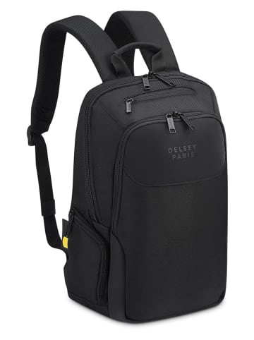 Delsey Plecak "Parvis Plus" w kolorze czarnym - 28 x 39 x 14 cm