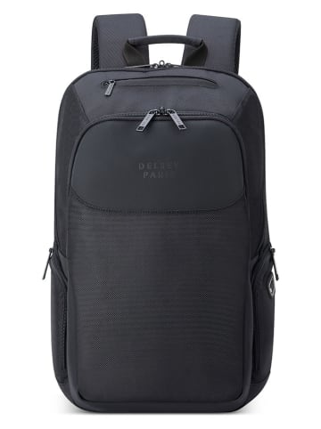 Delsey Rugzak "Parvis Plus" zwart - (B)31 x (H)44 x (D)16 cm