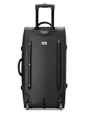 Delsey Softcase-Trolley "Raspail" in Schwarz - (B)30 x (H)73 x (T)35 cm