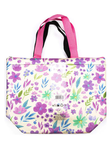 Tri-Coastal Design 2er-Set: Isoliertaschen in Rosa/ Bunt - (L)29 x (B)32 cm