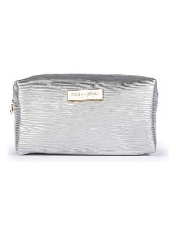 Tri-Coastal Design Cosmeticatas zilverkleurig - (L)11 x (B)18 cm