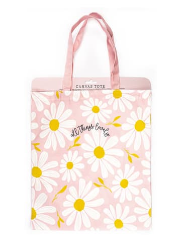Tri-Coastal Design Shopper bag w kolorze janoróżowym - 40 x 37 cm