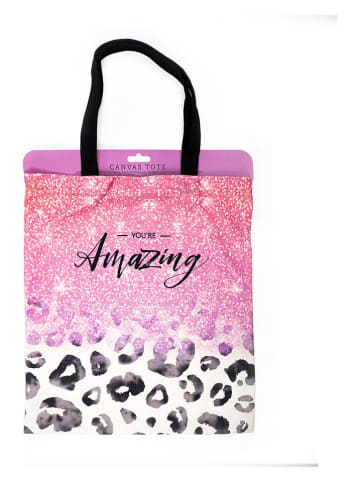 Tri-Coastal Design Shopper bag w kolorze różowym - 40 x 37 cm