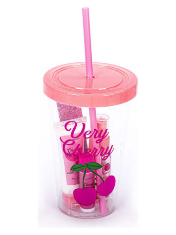 Tri-Coastal Design 5tlg. Pflege-Set in Rosa/ Pink