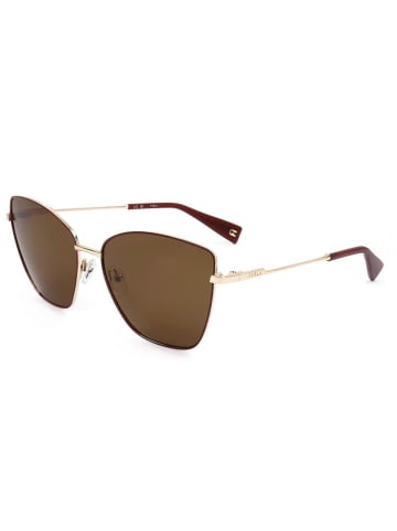 Furla Dameszonnebril goudkleurig/bruin