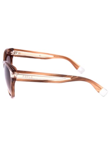 Furla Damen-Sonnenbrille in Hellbraun
