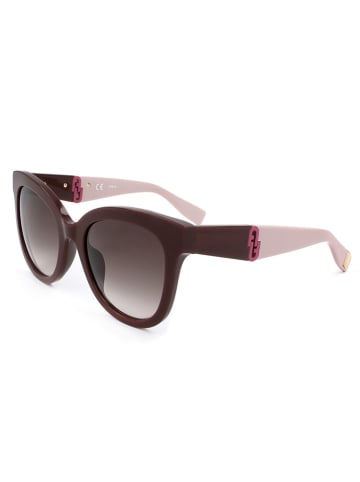 Furla Damen-Sonnenbrille in Braun/ Rosa