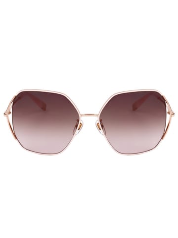 Furla Damen-Sonnenbrille in Gold/ Braun