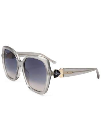Jimmy Choo Damskie okulary przeciwsłoneczne w kolorze szaro-niebieskim