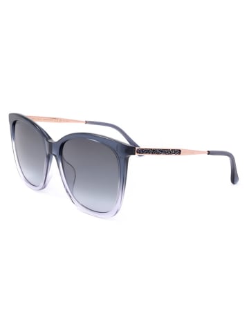 Jimmy Choo Damen-Sonnenbrille in Dunkelblau/ Gold