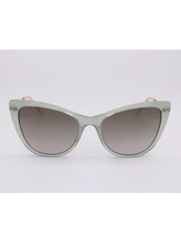 Moschino Damen-Sonnenbrille in Grün/ Grau