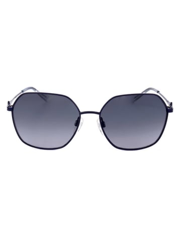 Moschino Damskie okulary przeciwsłoneczne w kolorze granatowym