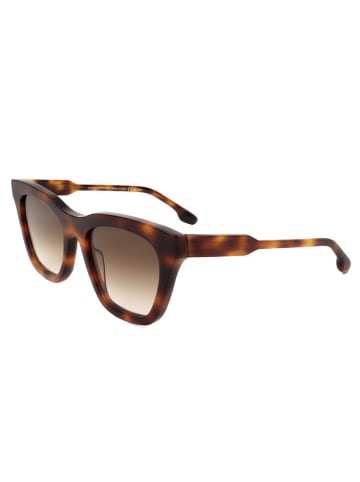 Victoria Beckham Damen-Sonnenbrille in Braun/ Hellbraun