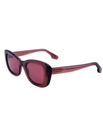 Victoria Beckham Damen-Sonnenbrille in Bordeaux/ Rot