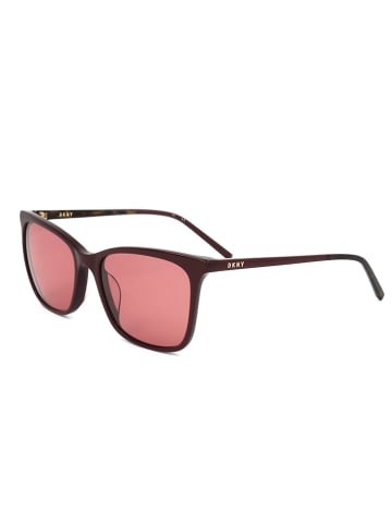 DKNY Damen-Sonnenbrille in Braun/ Pink