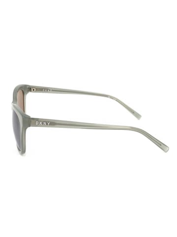 DKNY Damen-Sonnenbrille in Grün/ Grau