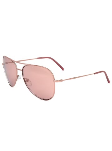 DKNY Damskie okulary przeciwsłoneczne w kolorze złoto-jasnobrązowym