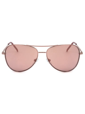 DKNY Damen-Sonnenbrille in Gold/ Hellbraun