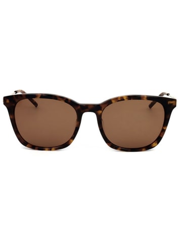 DKNY Damskie okulary przeciwsłoneczne w kolorze złoto-brązowym