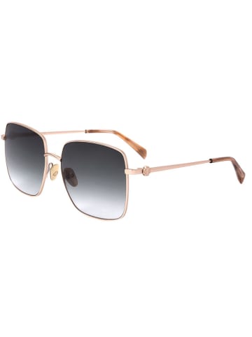 Maje Damen-Sonnenbrille in Gold/ Dunkelblau