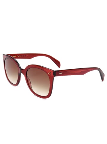 Maje Damen-Sonnenbrille in Rot/ Hellbraun
