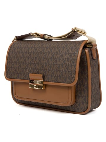 Michael Kors Schoudertas donkerbruin - (B)24 x (H)16 x (D)8 cm