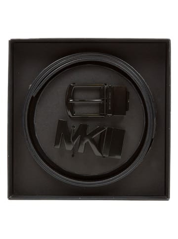 Michael Kors 3-delige set: leren riem zwart