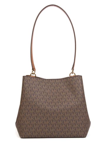 Michael Kors Torebka w kolorze ciemnobrązowym - 26,5 x 22 x 12 cm