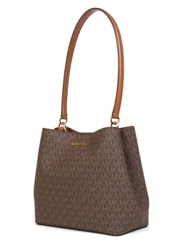 Michael Kors Torebka w kolorze ciemnobrązowym - 26,5 x 22 x 12 cm