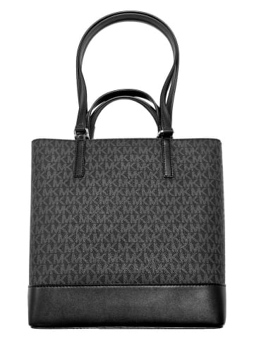 Michael Kors Skórzana torebka w kolorze czarnym - 30 x 27 x 9 cm