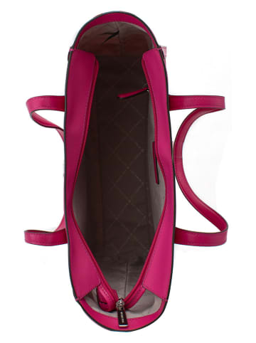 Michael Kors Leder-Schultertasche in Pink - (B)40 x (H)28 x (T)11 cm