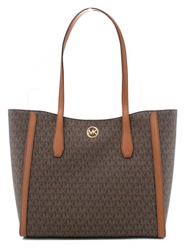 Michael Kors Schultertasche in Dunkelbraun - (B)34 x (H)29 x (T)12 cm
