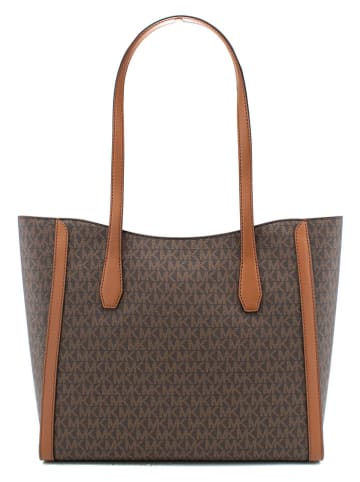 Michael Kors Schoudertas donkerbruin - (B)34 x (H)29 x (D)12 cm