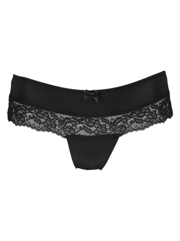 Hunkemöller 6-delige set: strings zwart