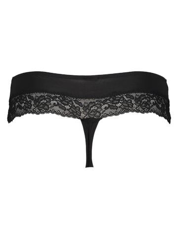 Hunkemöller 6-delige set: strings zwart