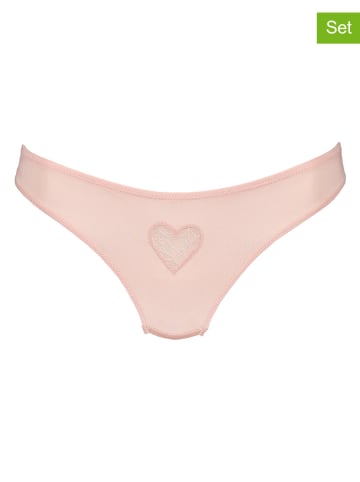Hunkemöller 2er-Set: Strings in Rosa