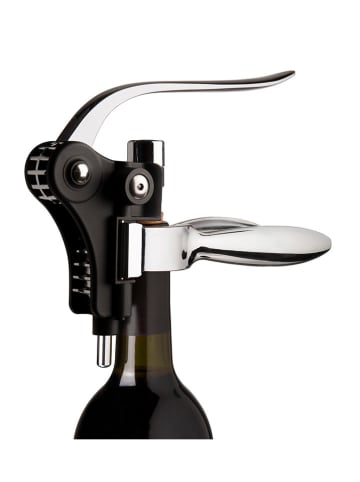 Vacu Vin Korkenzieher in Scbwarz - (B)20 x (H)15 x (T)4 cm