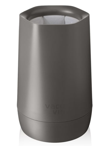 Vacu Vin Wijnkoeler "Hexo" grijs - (H)21,3 x Ø 13,6 cm