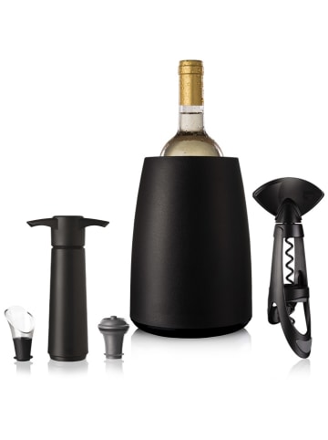 Vacu Vin 5-częściowy zestaw "Elegant" w kolorze czarnym