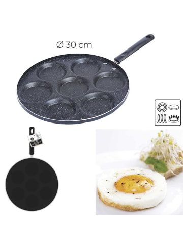 COOK CONCEPT Pancake-Pfanne in Schwarz - Ø 30 cm in Schwarz