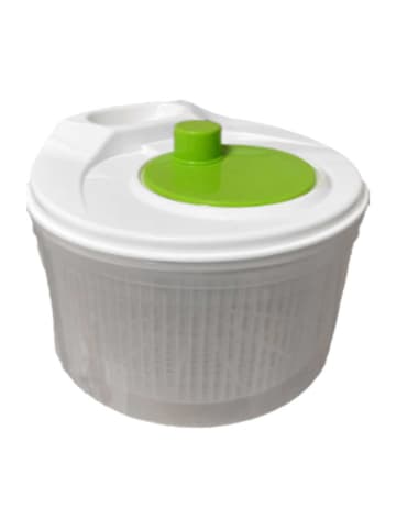 COOK CONCEPT Salatschleuder in Grau/ Grün - (H)5 x Ø 22 cm
