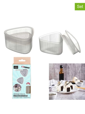 COOK CONCEPT Formy (2 szt.) na kulki ryżowe - 4,4 x 7,5 x 4,4 cm