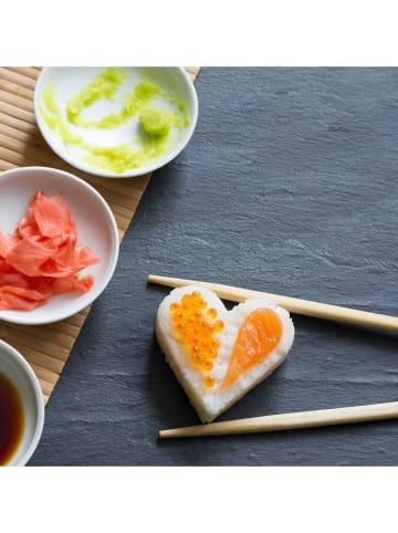 COOK CONCEPT Formy (2 szt.) w kolorze białym do sushi - 14,5 cm