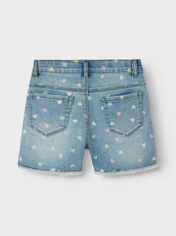 name it Spijkershort - slim fit - lichtblauw