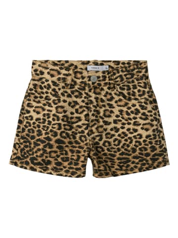 name it Short lichtbruin/zwart